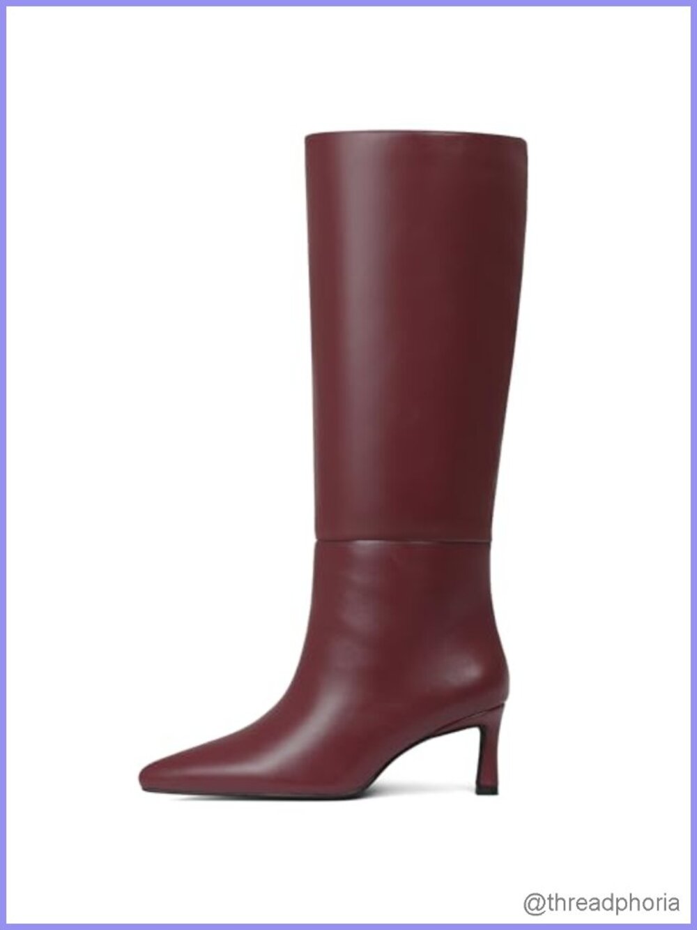 Women's Knee-High Boots Wide Calf Kitten Heel Pointed Toe Faux Suede Long Boots
